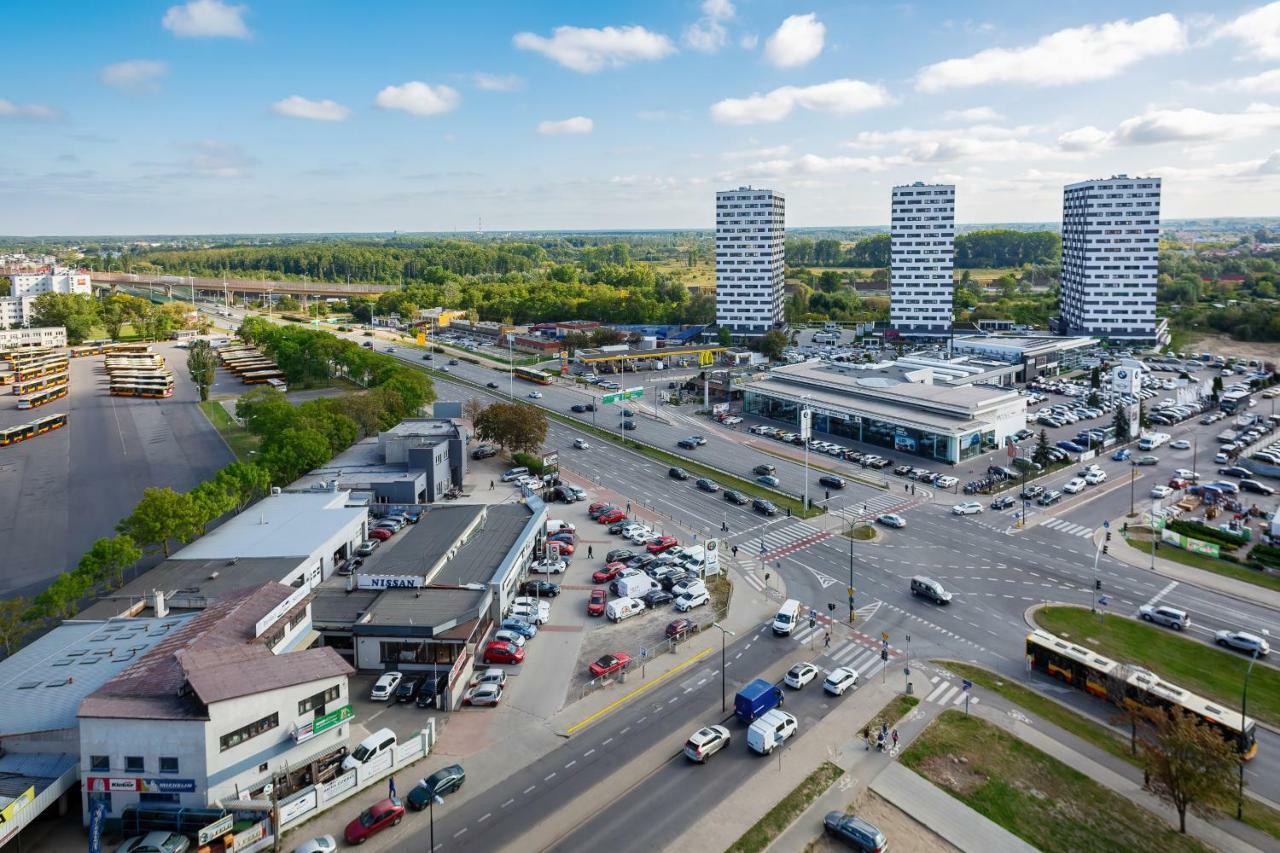 Apartments Aura Sky By Noclegi Renters Warszawa Exteriör bild